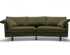 Julia 3-sits XL Svängd Soffa Moss Dark Green