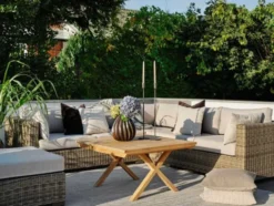 Julita Soffbord 90x90 Teak