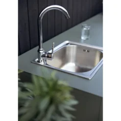 Kelia Utekök Med diskbänk & kran Nordic Green