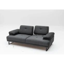 Kingston (199 x 99 x 83 cm) 2-sits bäddsoffa Antracit