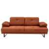 Kingston (199 x 99 x 83 cm) 2-sits bäddsoffa Orange