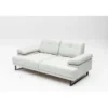 Kingston (199 x 99 x 83 cm) 2-sits bäddsoffa Vit