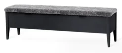 Klinte Bänk 160 Svart