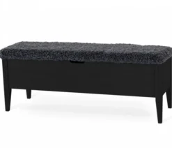 Klinte Bänk 120 Svart