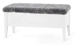 Klinte Bänk 90 Vit