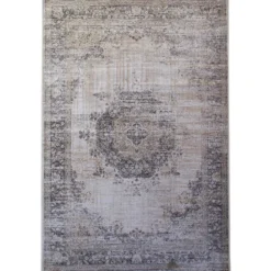 Konred Beige Konstsilkesmatta
