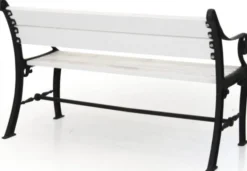 Köpenhamn Soffa 130 cm Svart/Vit