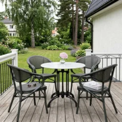 Krögaren Cafebord 100 cm Marmor