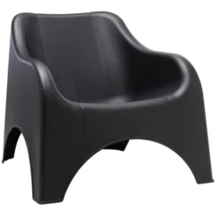 Kumo Loungefåtölj Svart