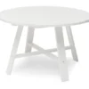 Läckö Utebord Ø120 cm Vit