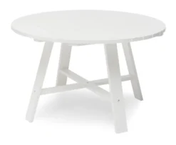 Läckö Utebord Ø120 cm Vit