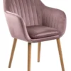 Le Havre Karmstol Vic tyg Rosa/Ek