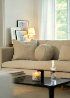 Lill 4-sits Soffa LC Linen Natural
