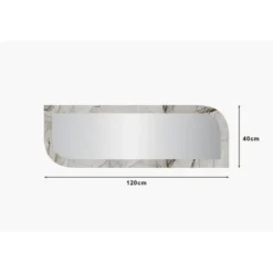 Lima (40 x 120 x 2,2 cm) Spegel Marmor