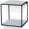 Lime Vägghängt Sängbord 34 x 34 cm Betonglaminat