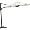 Linz Parasoll Ø300 cm Rund Antracit/Beige