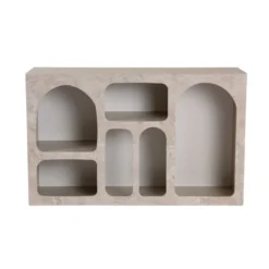 Liva 120 (120 x 74 x 37 cm) Konsol Travertinmarmor sandsten