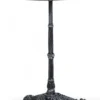Loire Marmorbord 60 cm Rund Svart