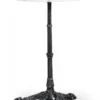 Loire Marmorbord 60 cm Rund Vit