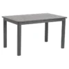 Lomma Matbord Small 132x80 cm Antracit