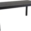 Lomma Matbord 100x194-312 cm Svart