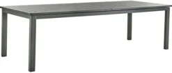 Lomma XL 260-380x100 cm Utebord Antracit