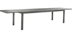 Lomma XL 260-380x100 cm Utebord Antracit