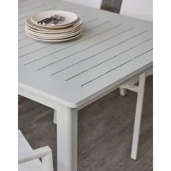 Lomma XL 260-380x100 cm Utebord Light Grey