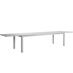 Lomma XL 260-380x100 cm Utebord Light Grey