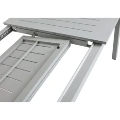 Lomma XL 260-380x100 cm Utebord Light Grey