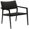 Loop Loungefåtölj Black