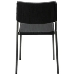 Loop Stol Black, Antiquet Brass