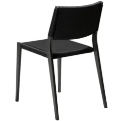 Loop Stol Black, Antiquet Brass