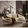Luanda (255 x 85 x 120 cm) 3-sitssoffa Creme