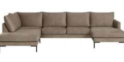 Luciana U-Soffa Höger Vogue Taupe