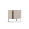 Lucile (45,5 x 47,8 x 35 cm) Nattduksbord Naturlig ek sandsten