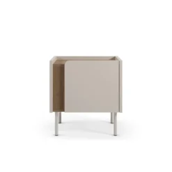 Lucile (45,5 x 47,8 x 35 cm) Nattduksbord Naturlig ek sandsten