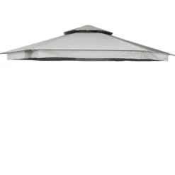 Luxor Paviljongtak Ø400 cm Grå