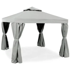 Luxor Paviljong 300x300 cm Grå
