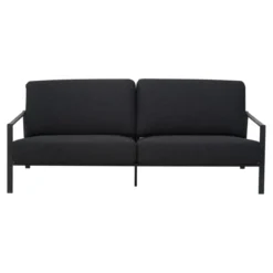 Lyra 2,5-sits Soffa 193x99 cm Svart/Teddy Black