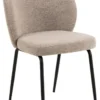 Macon Matstol Monza tyg Beige