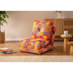 Majuro 1 (29 x 125 x 63 cm) Flerfärgad 1-sits bäddsoffa