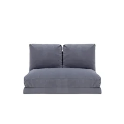 Malabo (32 x 127 x 120 cm) 2-sits bäddsoffa Grå