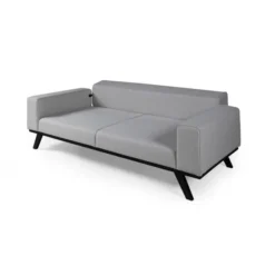Maputo 3-sits (222 x 92 x 77 cm) 3-sits bäddsoffa Ljusgrå