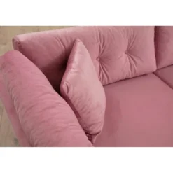 Maputo (214 x 90 x 84 cm) 3-sitssoffa Dusty Rose
