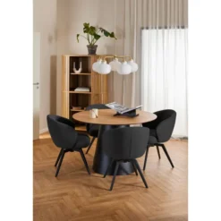 Maribo Karmstol Alea tyg Antracit