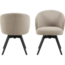 Maribo Karmstol Alea tyg Beige