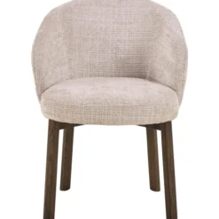 Maribo Karmstol Juto Tyg Beige/Smoked Ek