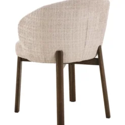 Maribo Karmstol Juto Tyg Beige/Smoked Ek