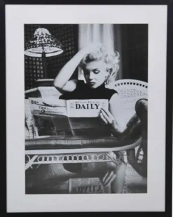 Marilyn Daily News Tavla 70x90cm
